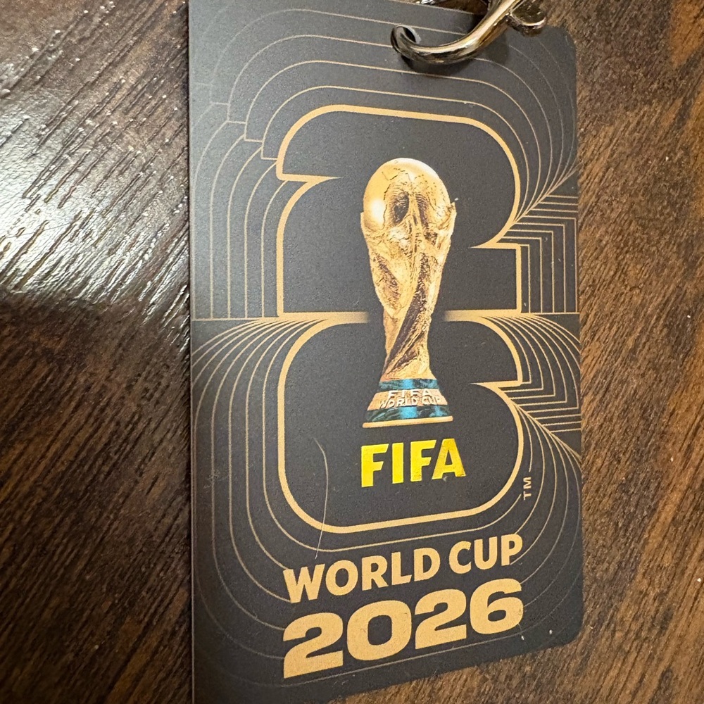 FIFA World Cup 2026 Lanyard Badge - Black & Gold- Collectible Exclusive - Picture 3 of 4